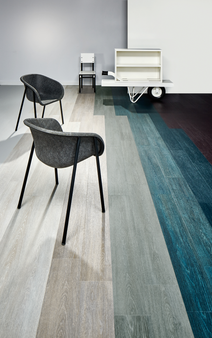 Allura Flex 0.55 - luxe loslegtegels en -stroken van Forbo Flooring Systems 