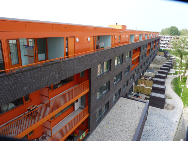 Steni gevelbekleding Groningen Curacaostraat