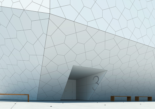 Trespa® Lumen Rendering Diffuse. (Foto Trespa, TRPR129)