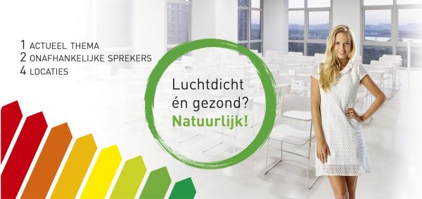 Luchtdicht bouwen en natuurlijk ventileren vormen leidraad in Duco’s seminarreeks