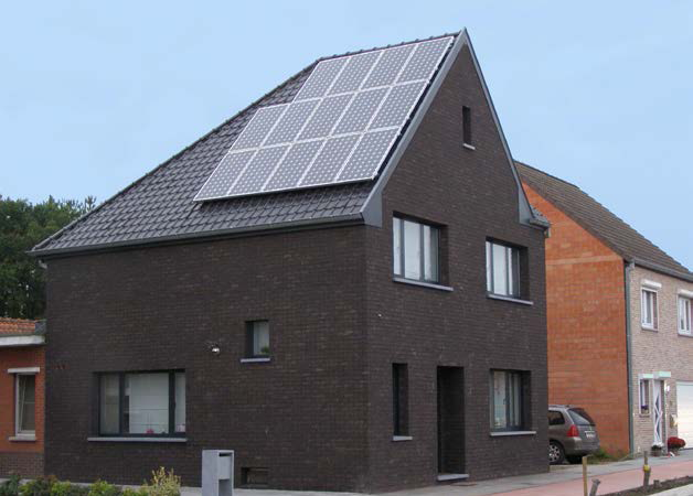 E-BOARD isolerende gevelpanelen van Vandersanden