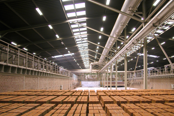 Vandersanden Group steenfabriek Spijk - oven