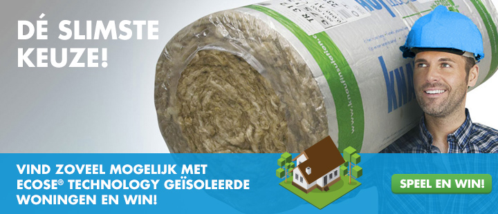 Vind zoveel mogelijk met ECOSE® Technology geïsoleerde woningen & win! 