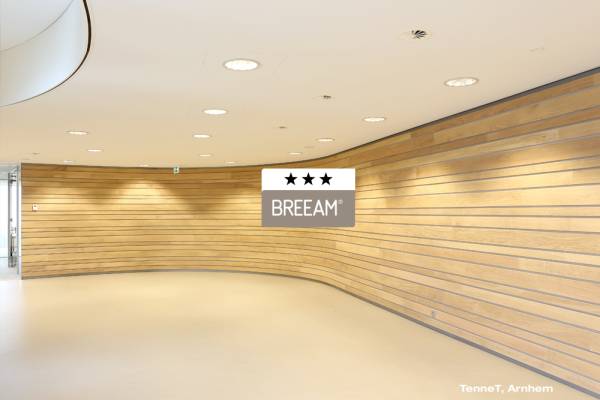 Duurzaam plafond- of wandsysteem levert credits voor BREEAM