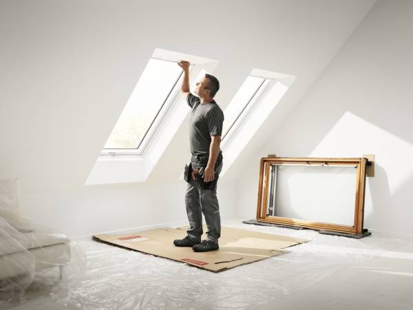 VELUX renovatiegootstuk voor vervanging van dakramen