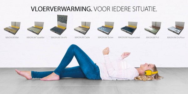 Vloerverwarming voor iedere situatie