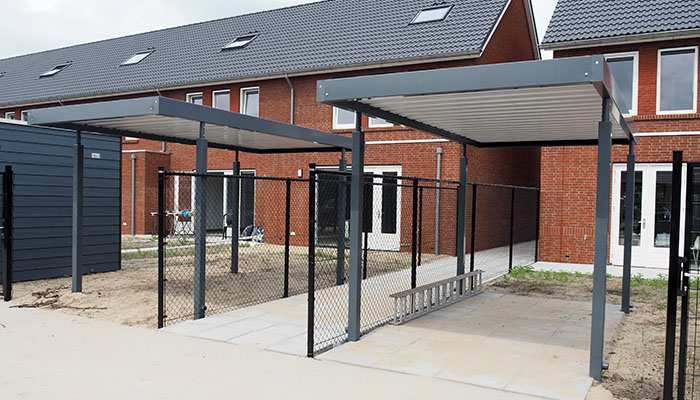 Falco biedt meer dan alleen carports en (fiets)overkappingen in woningbouw Falco biedt meer dan alleen carports en (fiets)overkappingen in woningbouw