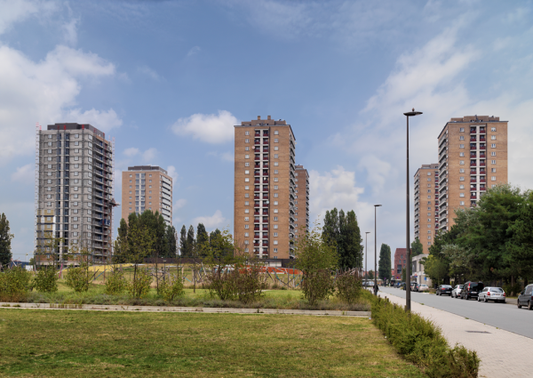 Renovatie torengebouwen in Antwerpen