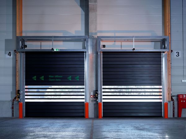 Snelle en veilige spiraaldeuren zijn bij EFAFLEX de standaard