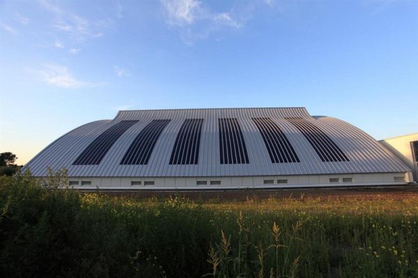 Esthetische Solar architectuur met een hoog rendement