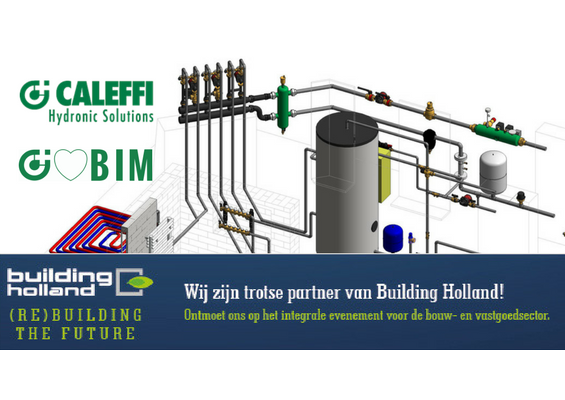 Caleffi aanwezig tijdens innovatie-event Building Holland 2017