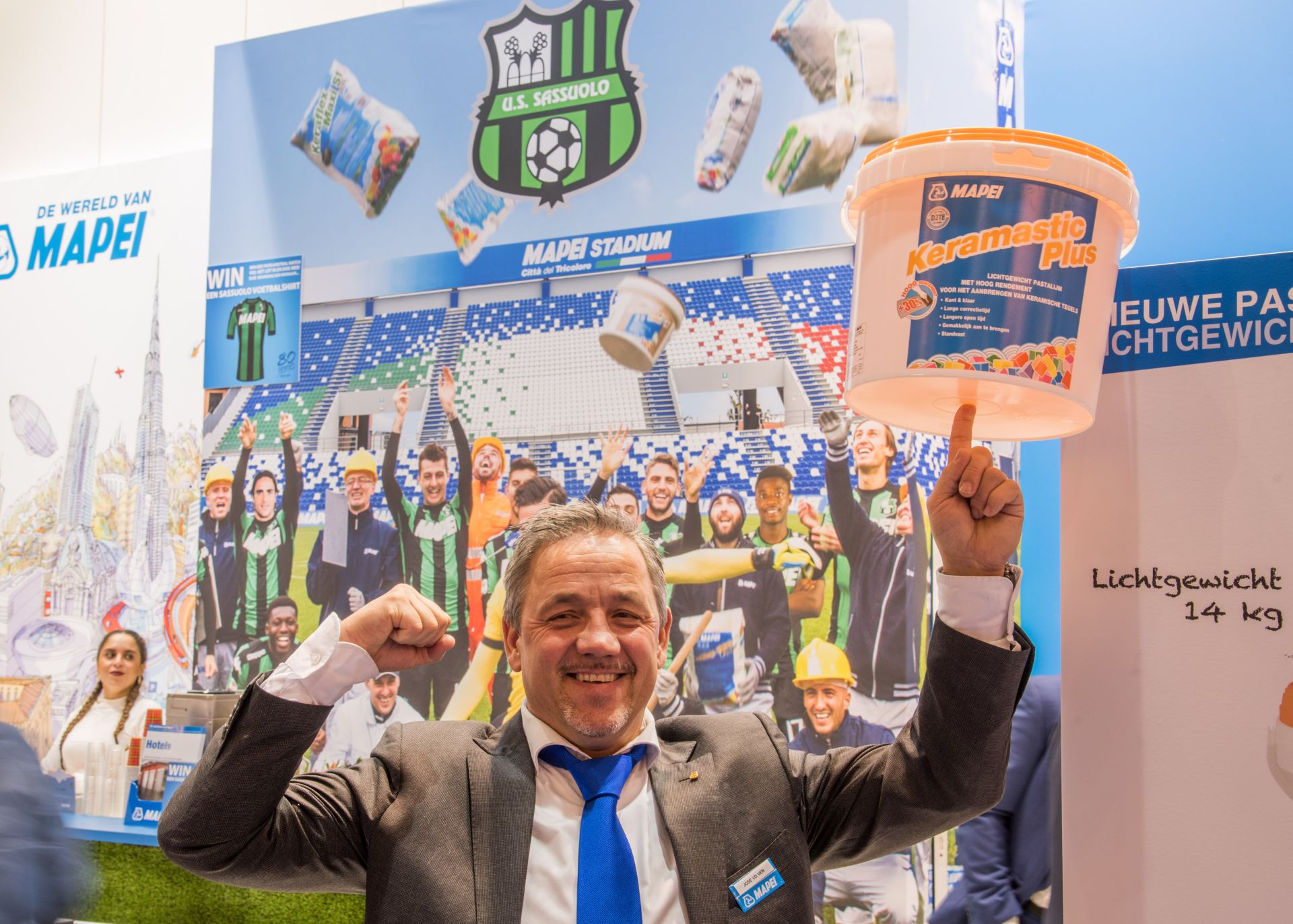 Mapei introduceert nieuwe lichtgewicht pastalijm – Keramastic Plus Mapei introduceert nieuwe lichtgewicht pastalijm – Keramastic Plus