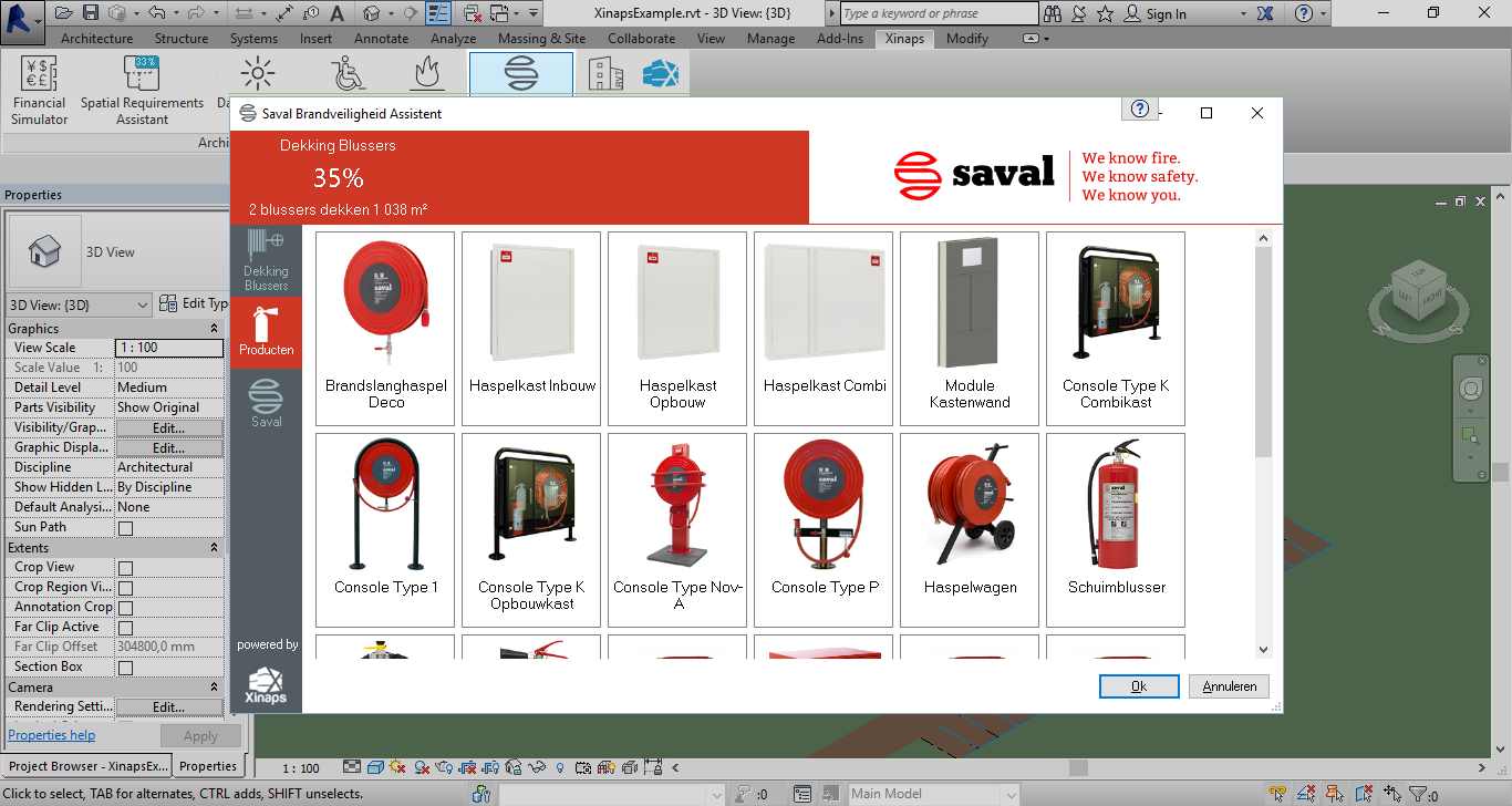Saval plug-in for Revit® Saval plug-in for Revit®