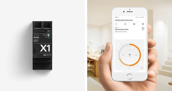 Gira X1: het schakelmateriaal als basis voor een intelligente huis