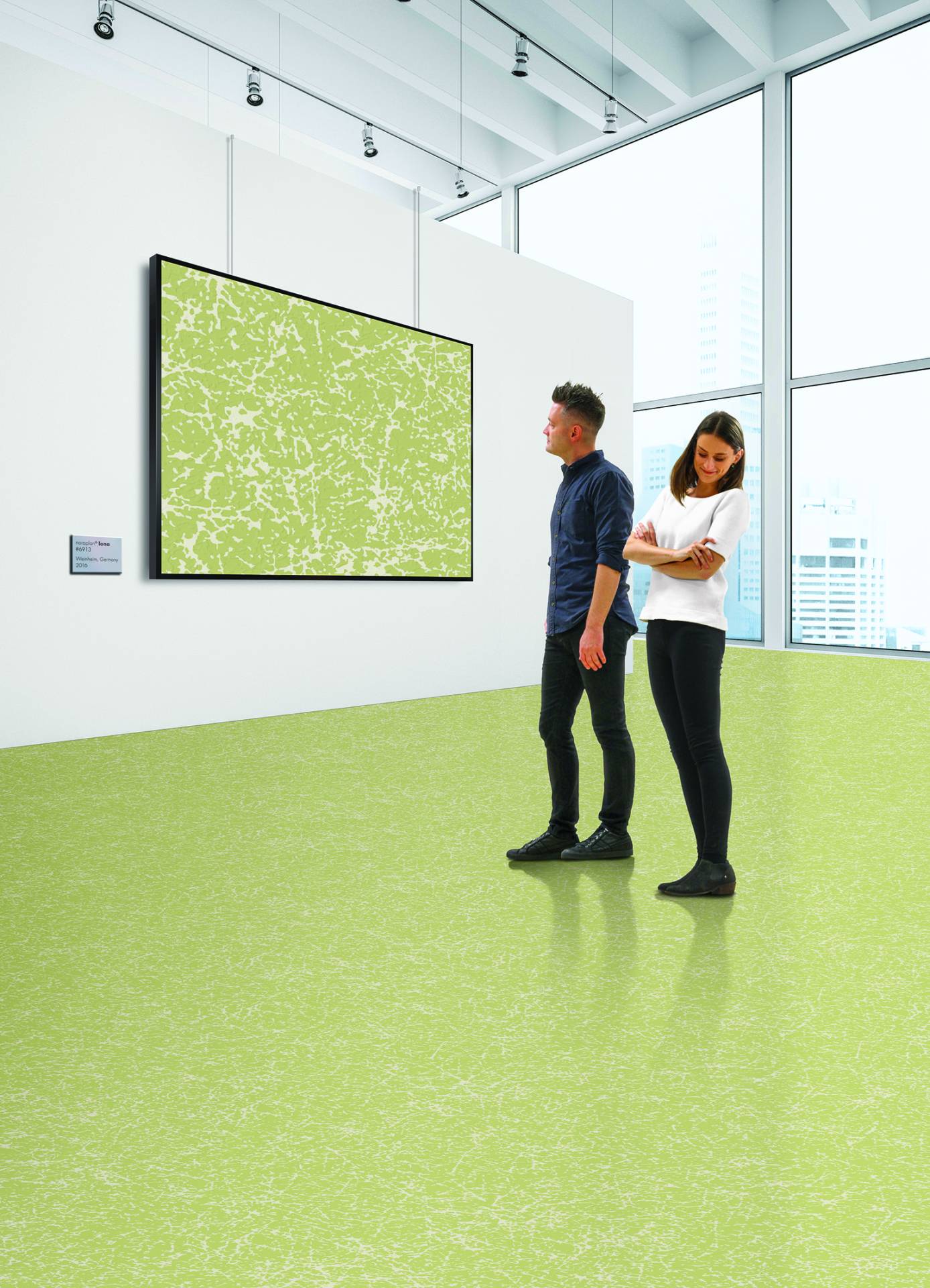 Rubber vloeren als een kunstwerk Rubber vloeren als een kunstwerk
