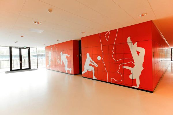 Garderobe kasten Model LM van Leerkotte BV, Fontys Hogeschool Eindhoven