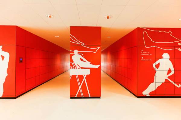 Garderobe kasten Model LM van Leerkotte BV, Fontys Hogeschool Eindhoven