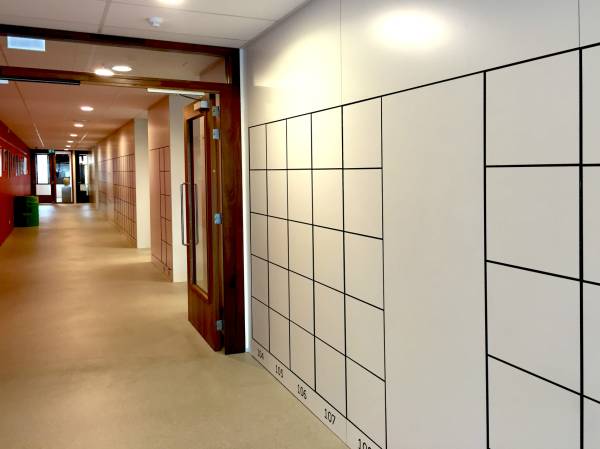Garderobe kasten Model LM van Leerkotte BV