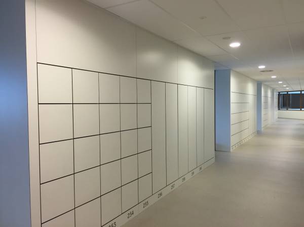 Garderobe kasten Model LM van Leerkotte BV