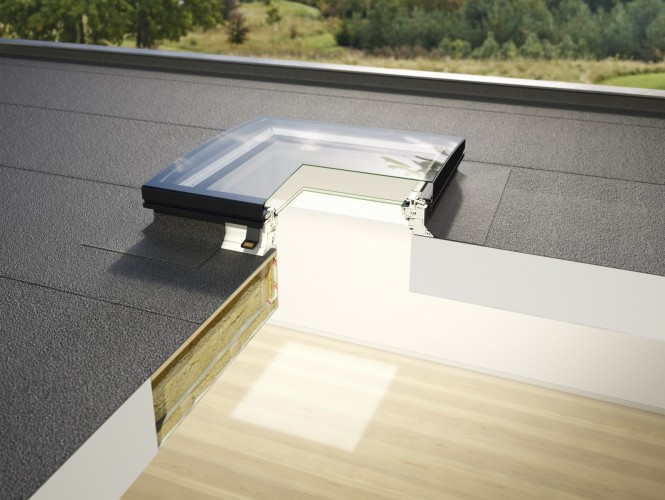 VELUX introduceert 's werelds eerste lichtkoepel met gebogen glas VELUX introduceert 's werelds eerste lichtkoepel met gebogen glas