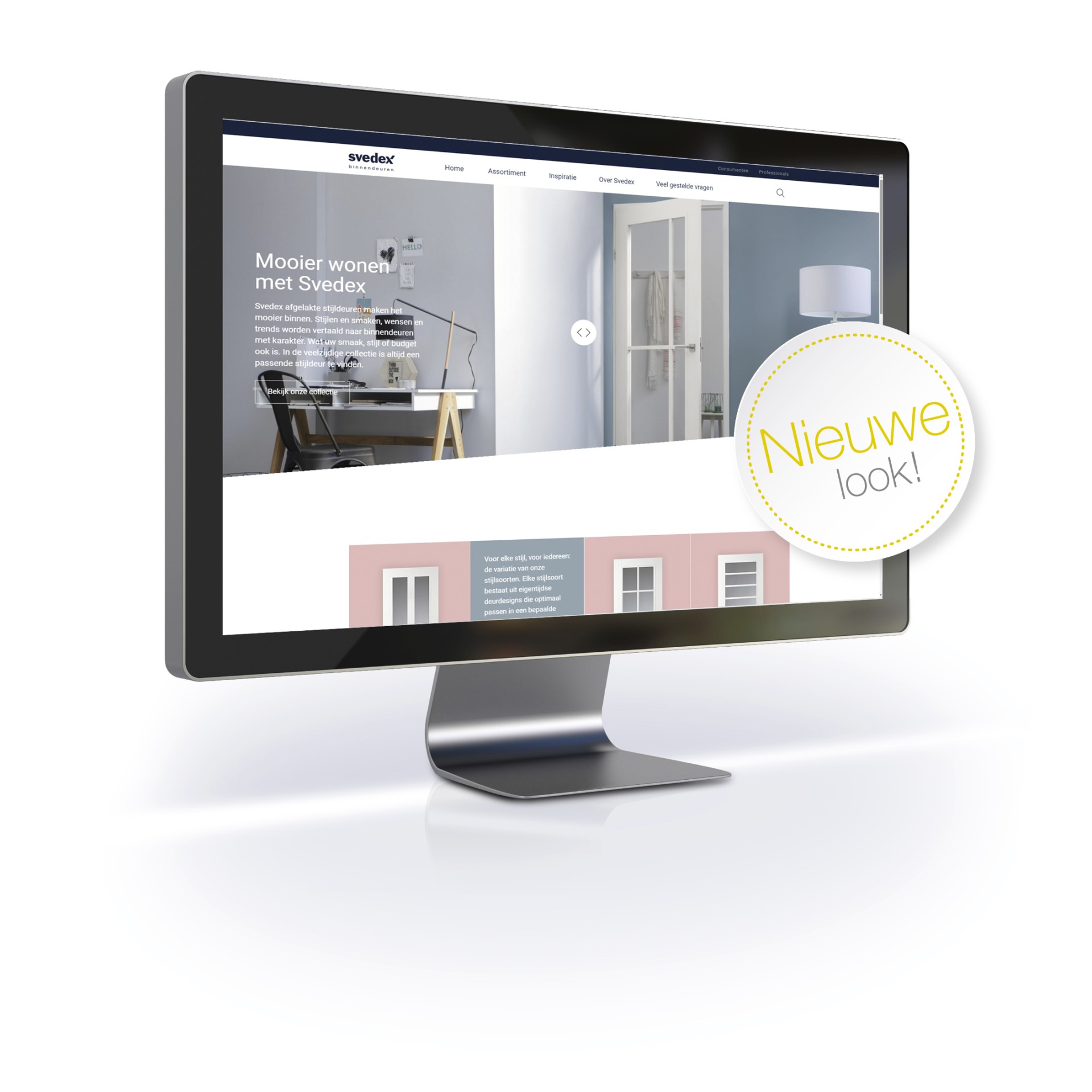 Svedex presenteert nieuwe inspirerende website Svedex presenteert nieuwe inspirerende website