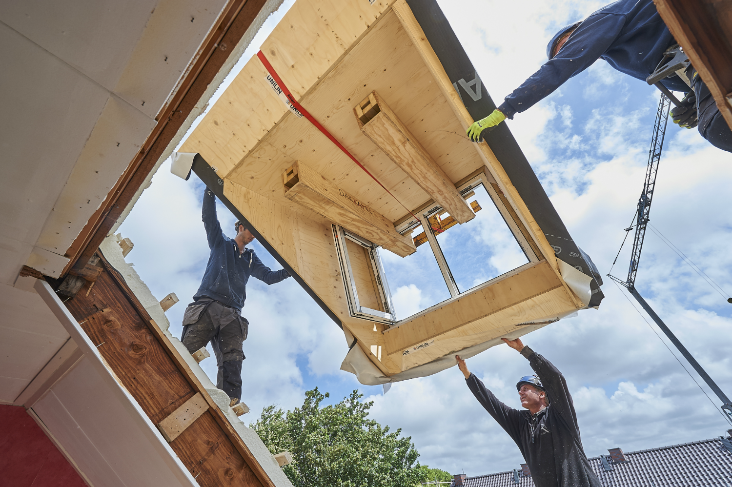 Ruwbouw dakkapellen geplaatst in een handomdraai Ruwbouw dakkapellen geplaatst in een handomdraai