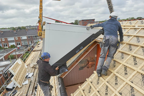 Ruwbouw dakkapellen geplaatst in een handomdraai