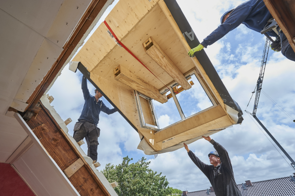 Ruwbouw dakkapellen geplaatst in een handomdraai