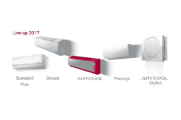 LG RAC & Multi Split assortiment 2017