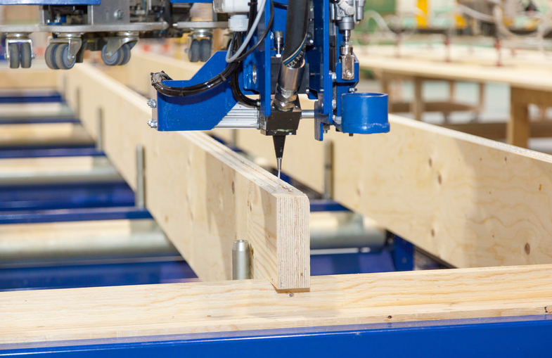 Prefab Kerto LVL-elementen in samenwerking met Dupac
