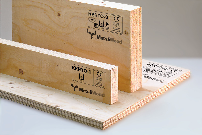 Prefab Kerto LVL-elementen in samenwerking met Dupac