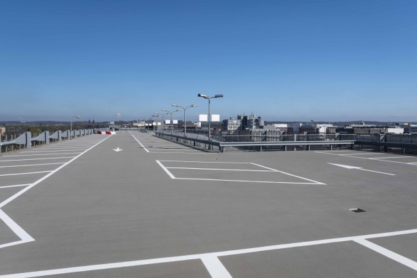 Parkeerdek MECC Maastricht duurzaam afgedicht met Triflex