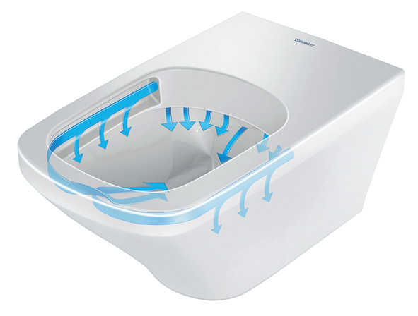 Ongeëvenaarde toiletten door eenvoudige reiniging en optimale douchefunctie