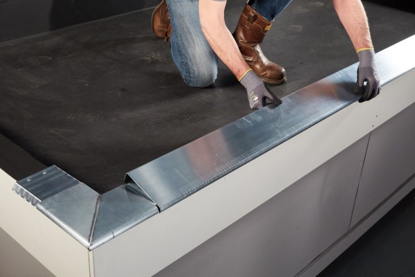 Montage zonder solderen met de Quick-fit deklijst