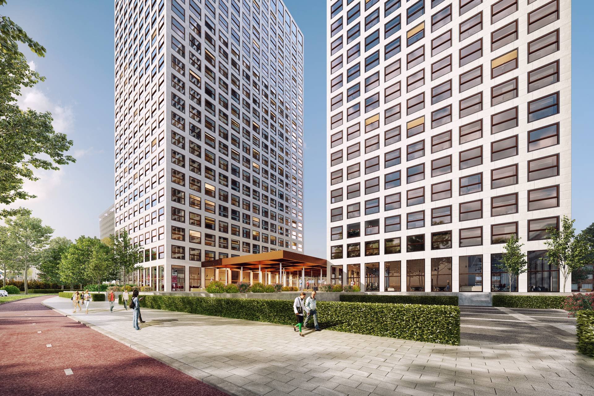 Methermo®XL verticaal schuivende ramen voor grootste transformatieproject in Nederland Methermo®XL verticaal schuivende ramen voor grootste transformatieproject in Nederland