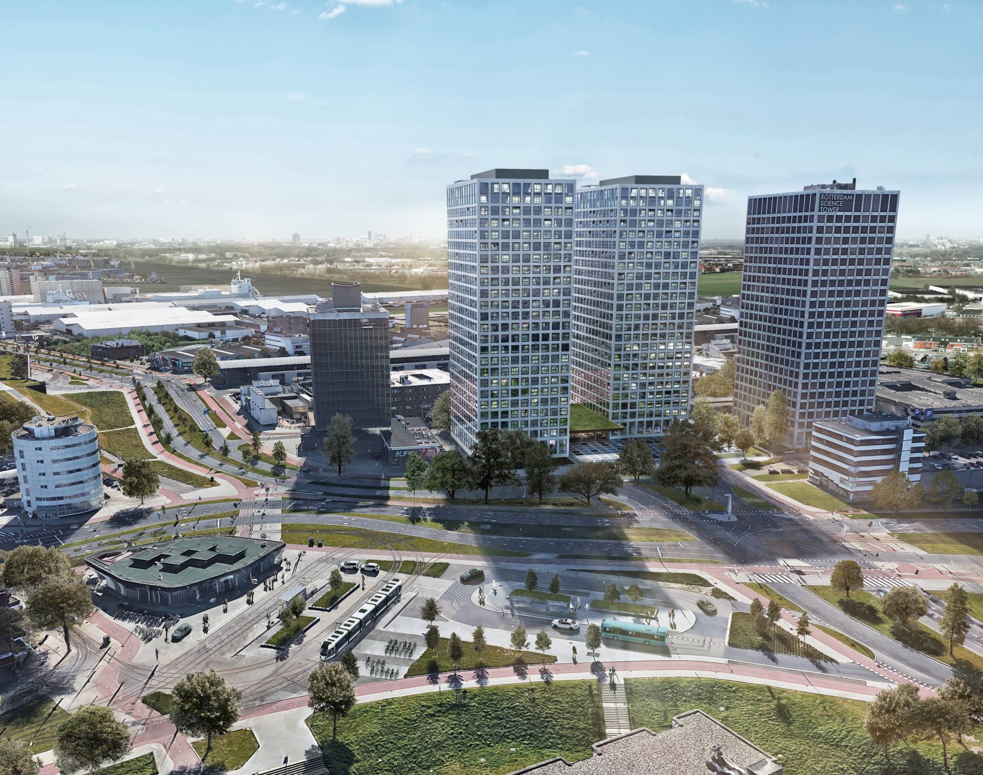Methermo®XL verticaal schuivende ramen voor grootste transformatieproject in Nederland Methermo®XL verticaal schuivende ramen voor grootste transformatieproject in Nederland