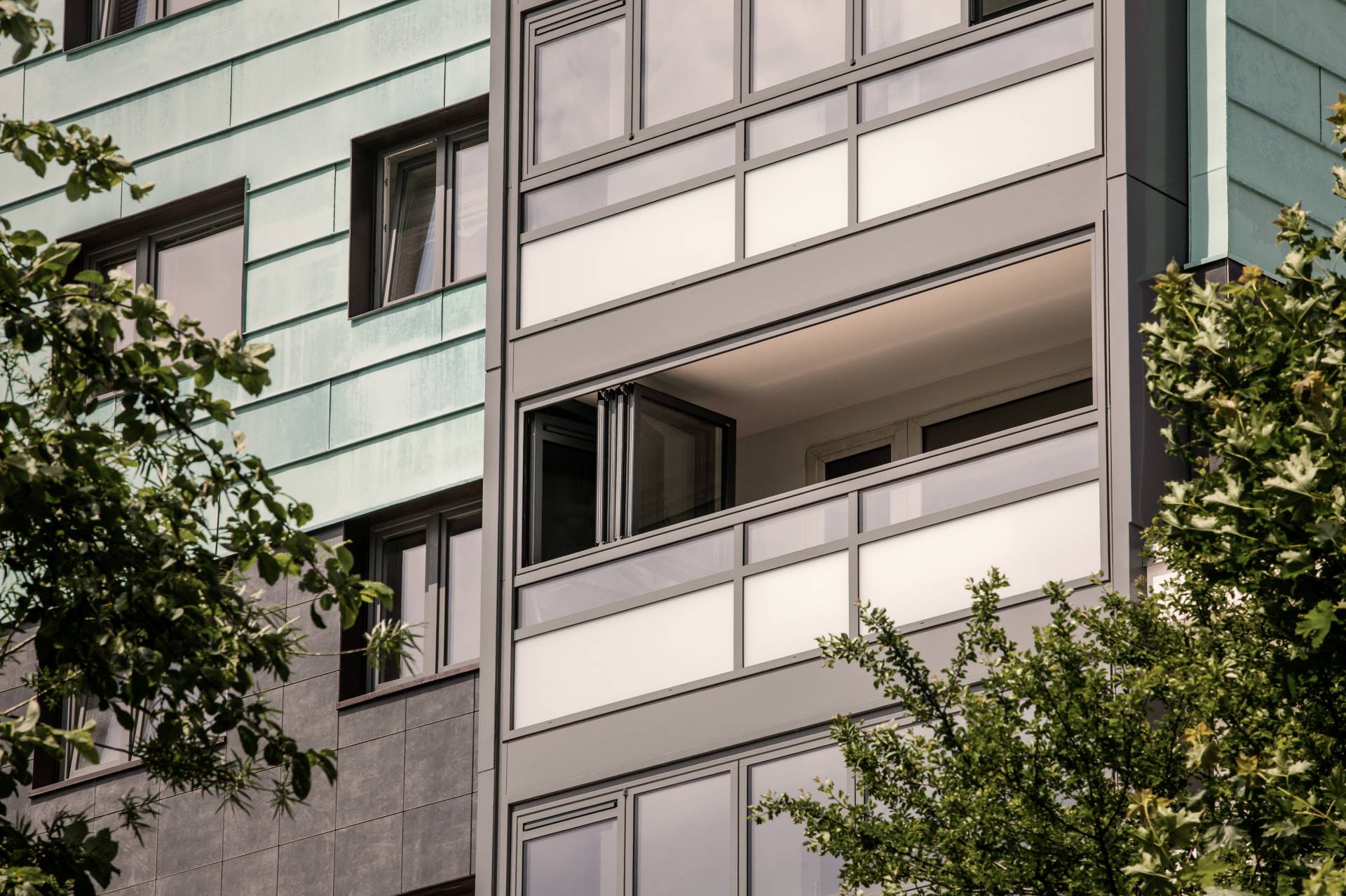 Solarlux prefab-balkons voor flatrenovaties Solarlux prefab-balkons voor flatrenovaties