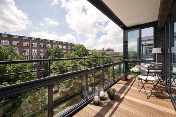 Solarlux prefab-balkons voor flatrenovaties 