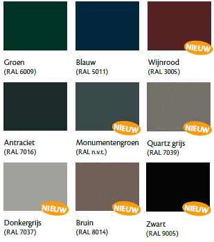 Milin introduceert nieuwe kleuren HPL plaatmateriaal