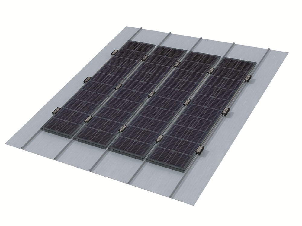 RHEINZINK-PV frameloze zonnepanelen voor RHEINZINK felsdaken
