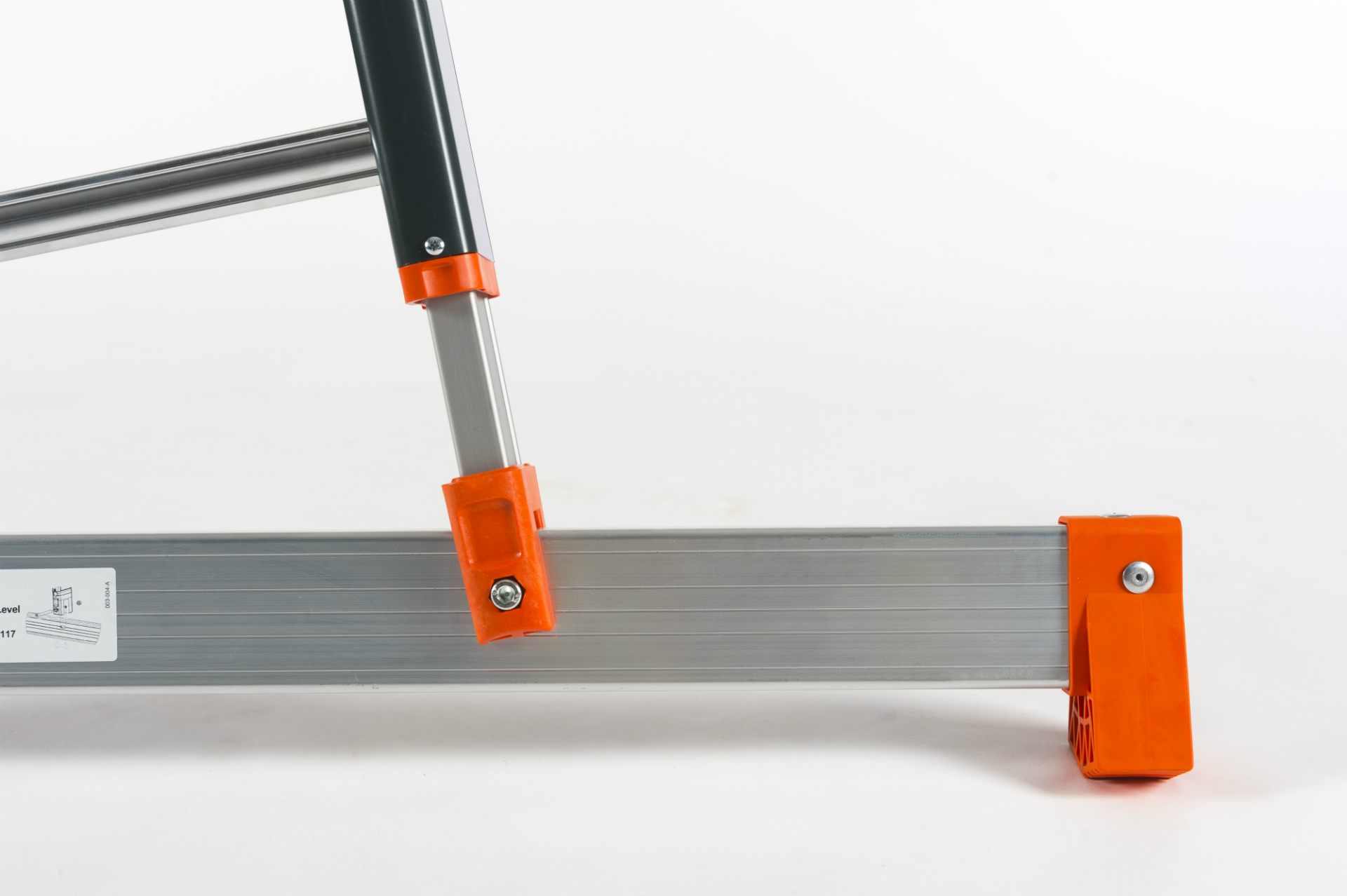Smart Level Ladder met verstelbare laddervoet voor werken op ongelijke ondergrond Smart Level Ladder met verstelbare laddervoet voor werken op ongelijke ondergrond