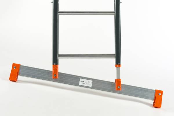 Smart Level Ladder met verstelbare laddervoet voor werken op ongelijke ondergrond