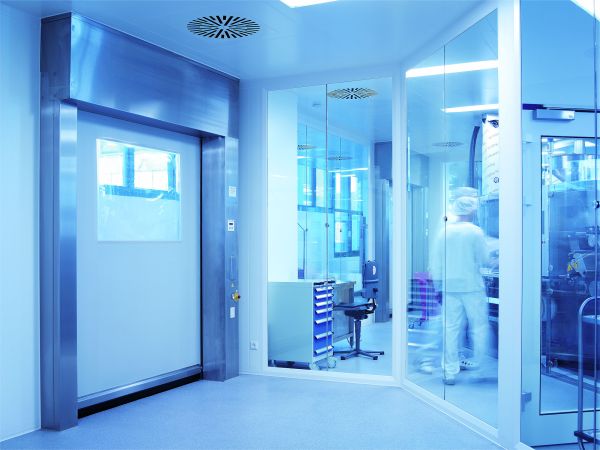 Speciale snelloopdeuren voor cleanrooms