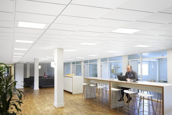 Ecophon introduceert akoestisch plafond met 3-dimensionale look