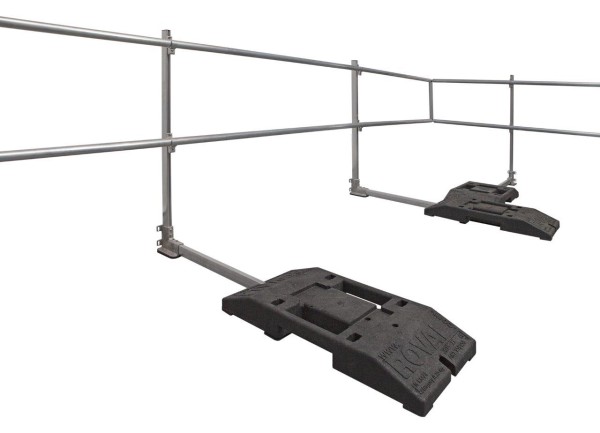 Roval-RoofGuard® dakrandbeveiliging: veilig, modulair en licht