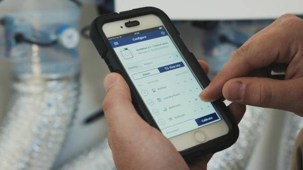 Installateursapp Healthbox 3.0 vraaggestuurde ventilatie van Renson