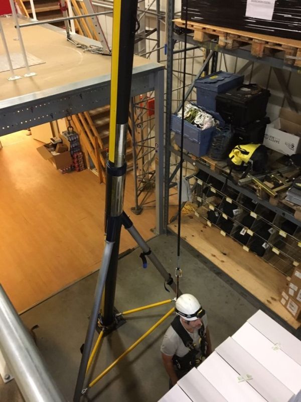 PITH Solutions VS-systeem valbeveiliging voor werken op vloeren met hoogteverschillen tot 3,5 meter