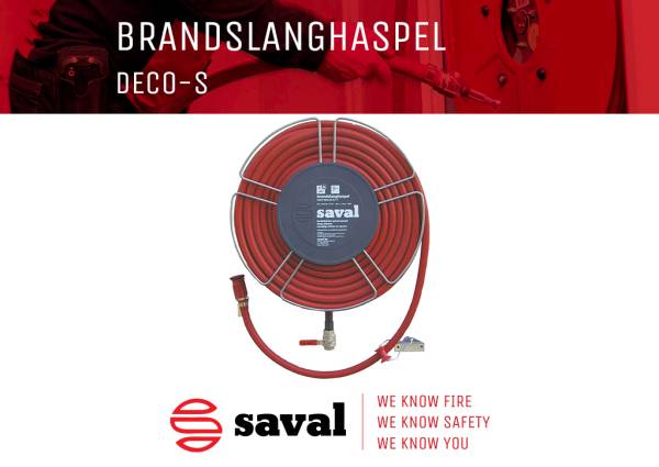 Brandslanghaspel Deco S Saval