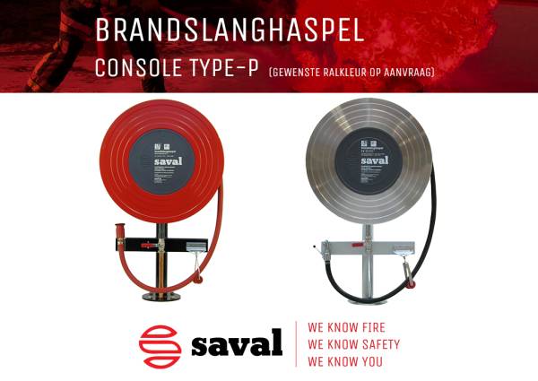 Console Type P brandslanghaspel Saval