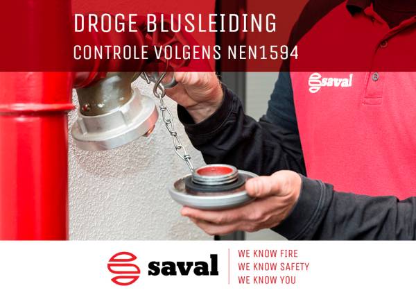 Droge blusleiding, controle volgens NEN1594